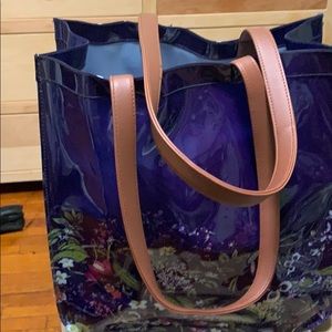 Re-Usable Large Shopper Long straps & Pouch